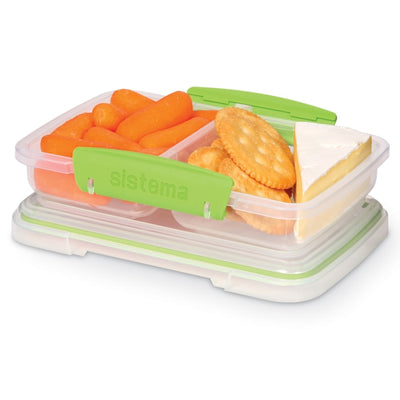 Klip-It Small Split Lunch Box