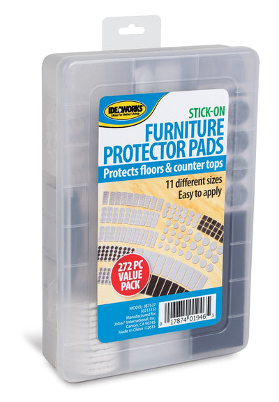 Stick On Furniture Protector Pads, 272Pk