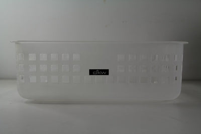 Malla Grid Basket - Wide White