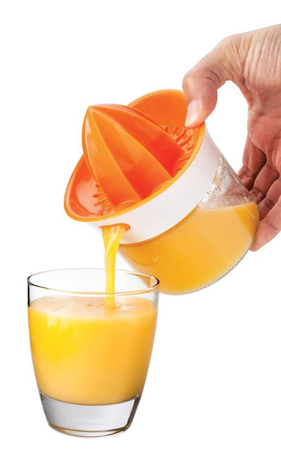 Squeeze & Pour Citrus Juicer & Glass