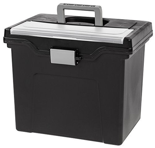 File Box W/ Organizer Top