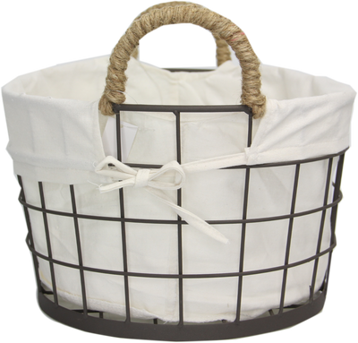 Wire Basket With Liner XL