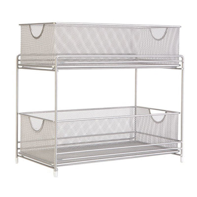 Two Tier Mesh Pull Out Organizer