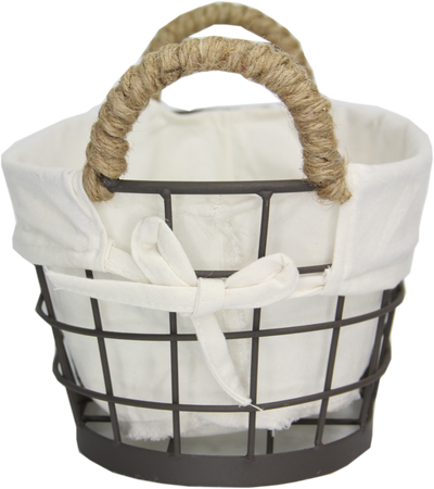 Wire Basket With Liner S