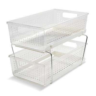 Clear Under Sink Pull-Out Caddy