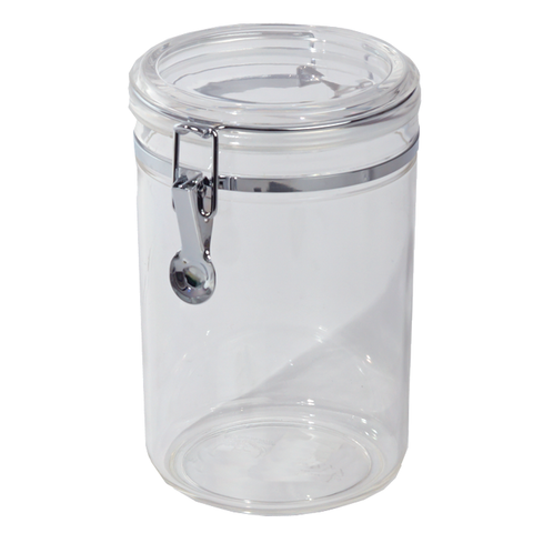 Acrylic Clamp Top Canisters