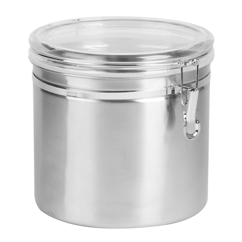Steel Clamp Top Canisters