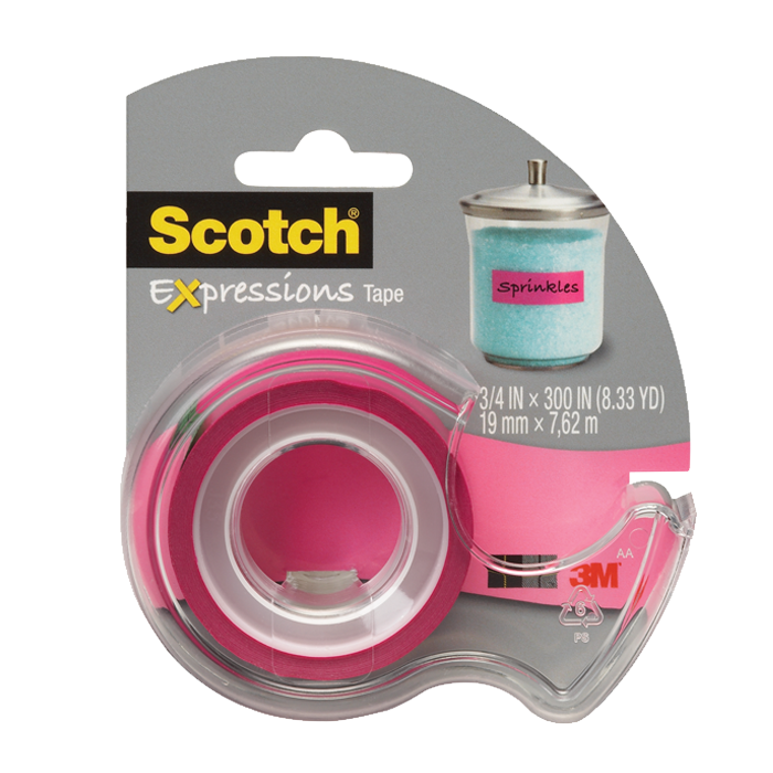 Scotch Expressions Pink Tape
