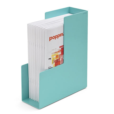 Poppin® Magazine File In Aqua