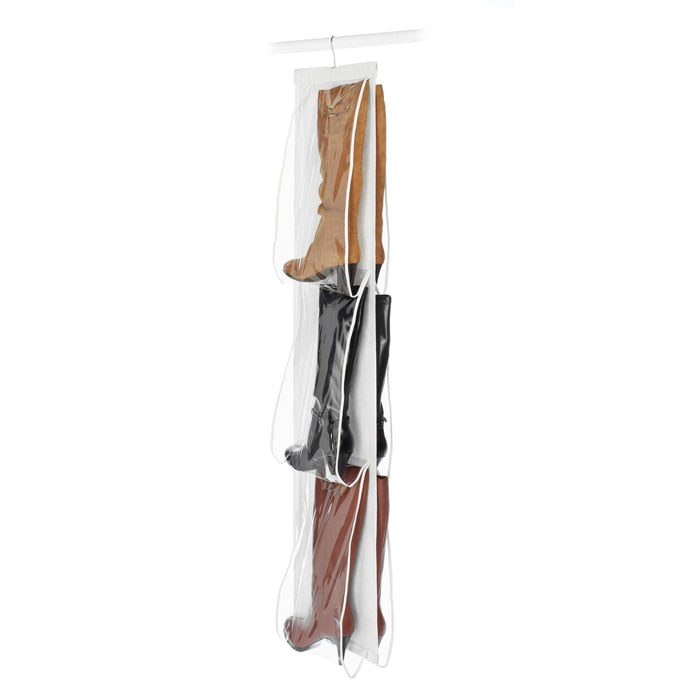 Frosted Hanging Boot Organizer